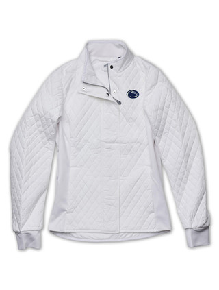 Penn State Quilted Full Zip Jacket | Womens Horn Legend