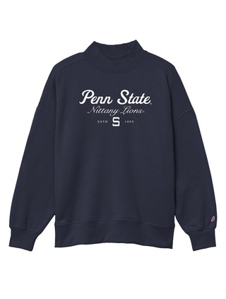 Penn State Mock Neck Sweatshirt | League