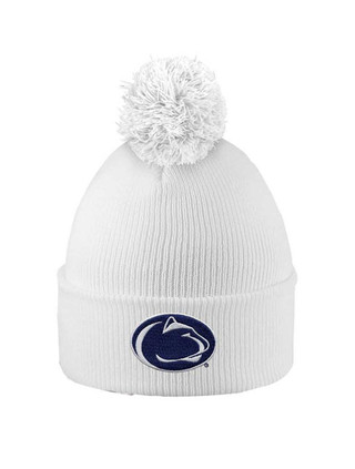 Penn State Monroe Satin Lined White Hat | LogoFit