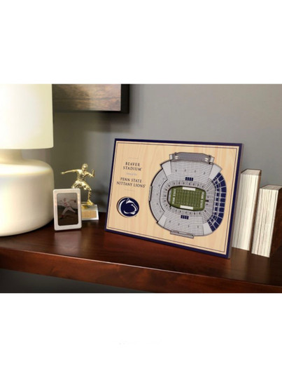 5 Layer Penn State Beaver Stadium 3D Wall Art