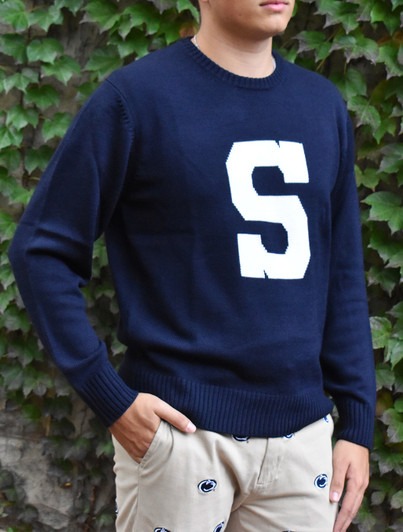 Penn State Varsity S Sweater Navy