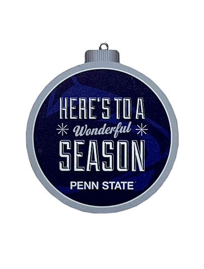 3D Penn State Ornament