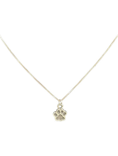 Paw Print Necklace Sterling Silver Paw Print Tag Necklace Pet Memorial Necklace  Dog Lover Gift Cat Lover Gift Animal Lovers Jewelry - Etsy