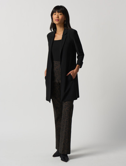 Womens Long Black Blazer Joseph Ribkoff