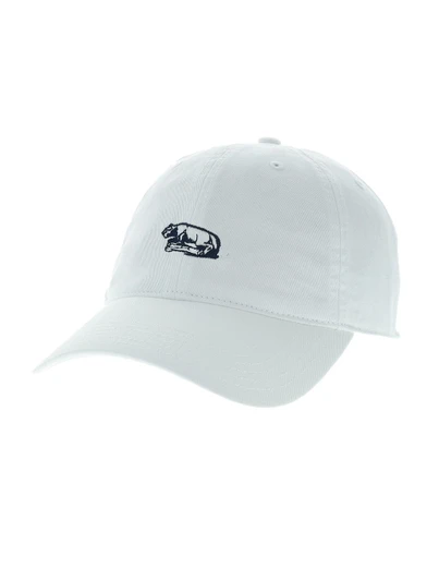 White Penn State Nittany Lion Shrine Hat by Legacy brand, white color and curved brim.