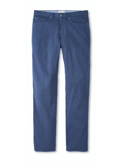 NWT Peter Millar Collection Wayfare Five Pocket Pants Riviera Blue Size 38  $198