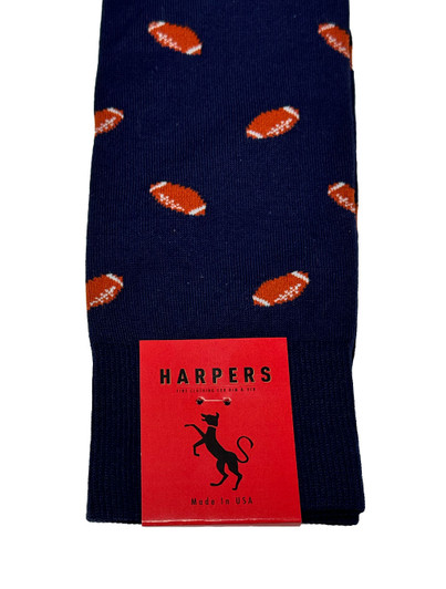 Mens Cotton Football Socks Harpers