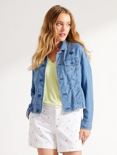 Penn State Tommy Bahama Chambray O’Lei Jacket Penn State Tommy Bahama Chambray O’Lei Jacket