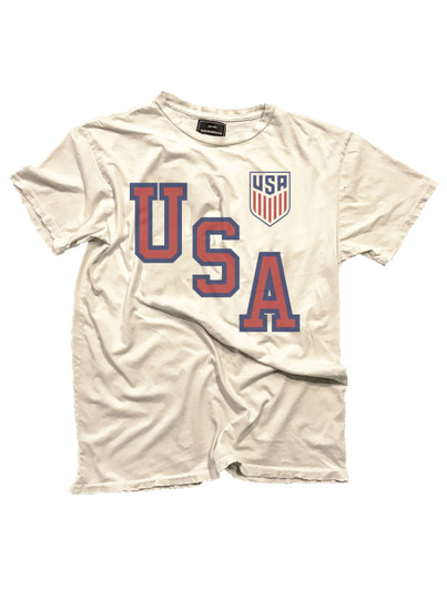 Team USA Soccer T-Shirt Orignal Retro Brand