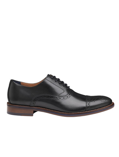 Conard 2.0 Black Cap Toe Shoe Johnston & Murphy