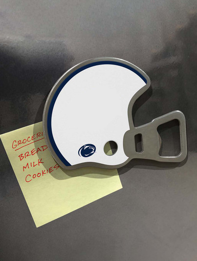Penn State Football Helmet Magnetic Bottle Opener