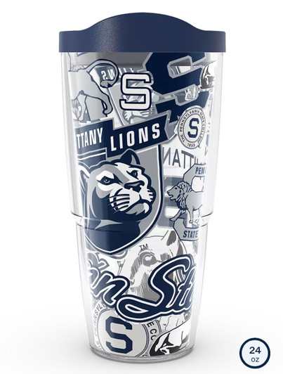 Penn State All Over Graphic Travel Cup Tervis 24 oz