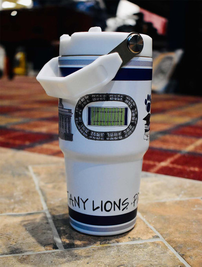 Flip Lid Penn State Travel Tumbler Cup