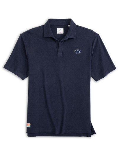 Penn State Open Collar Polo Johnnie-O Navy