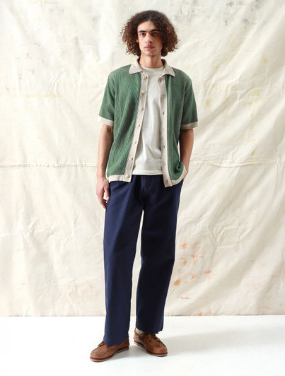 Mens Cotton Linen Casual Drawstring Pant Far Afield