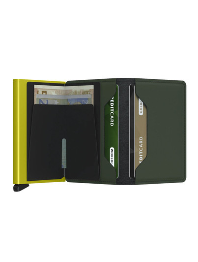 Secrid Card Slider Wallet Lime Green