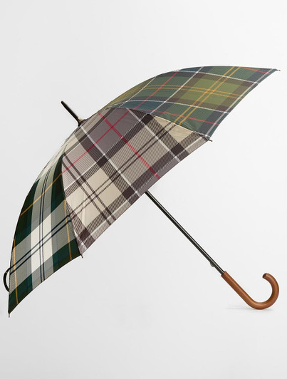 Mixed Tartan Full Length Umbrella Barbour