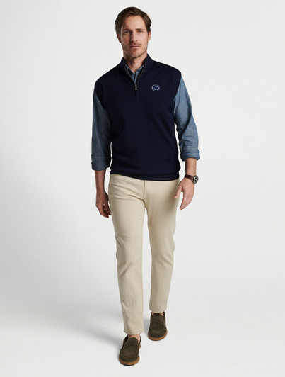 Peter Millar Penn State Sweater Vest Navy