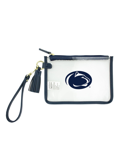 Penn State Clear Wristlet Bag
