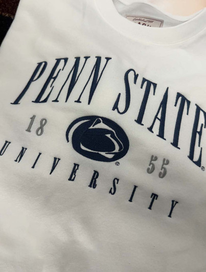 Penn State Reversed Sleeves Fleece Crew | League