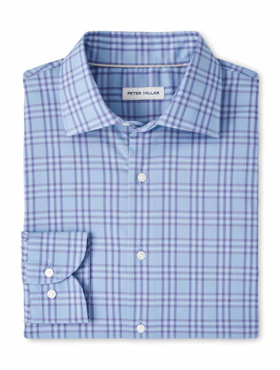 Brevard Crown Lite Plaid Shirt Peter Millar