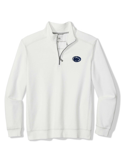Penn State Tommy Bahama White Quarter Zip Montego Bay