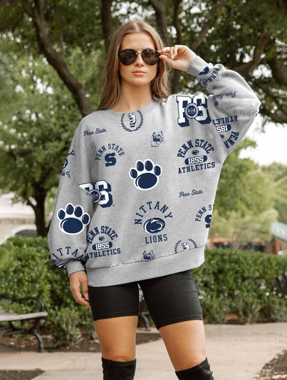 Penn State Womens Crewneck Sweatshirt Gameday Couture