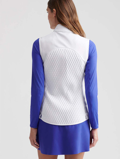 Peter Millar Fuse Mini Diamond Quilted Vest Penn State