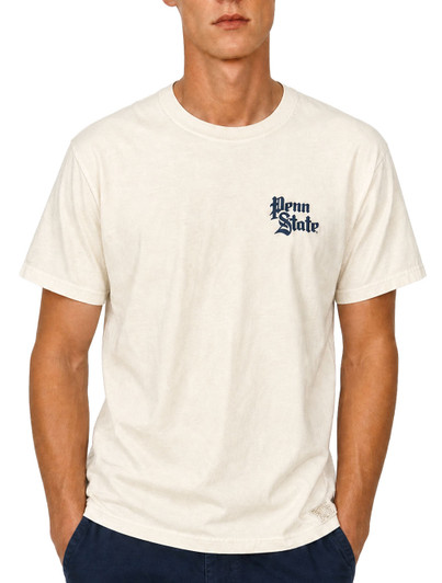 Mens Short Sleeve Penn State Vintage Design T-Shirt
