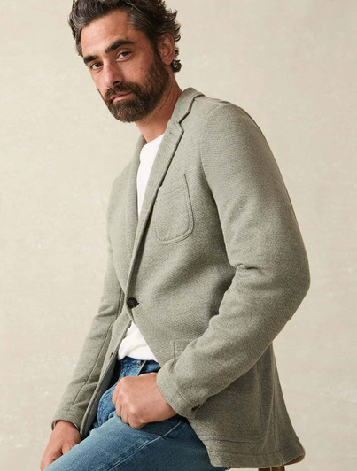 Faherty Brand Mens Knit Blazer
