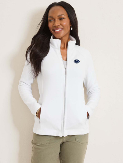 Penn State New Aruba Full Zip Tommy Bahama White