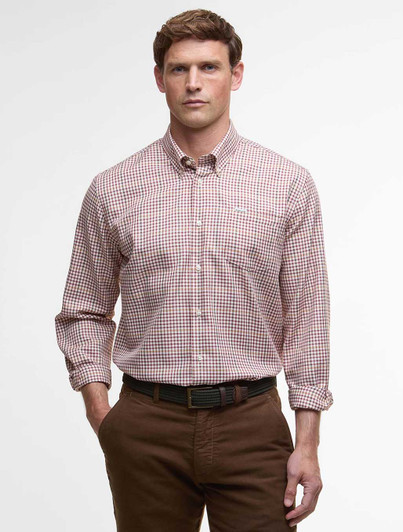 Henderson Thermo Weave Check Shirt Barbour MSH5044