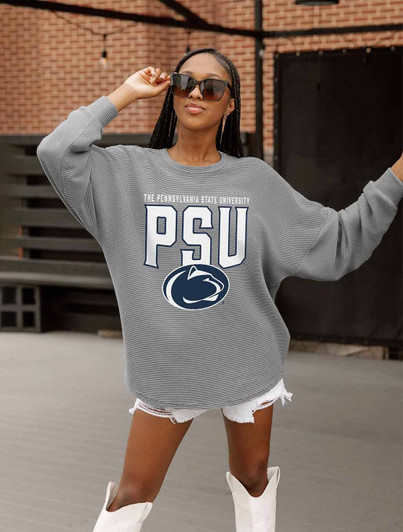 Penn State Ribbed Long Sleeve Womens Tee
