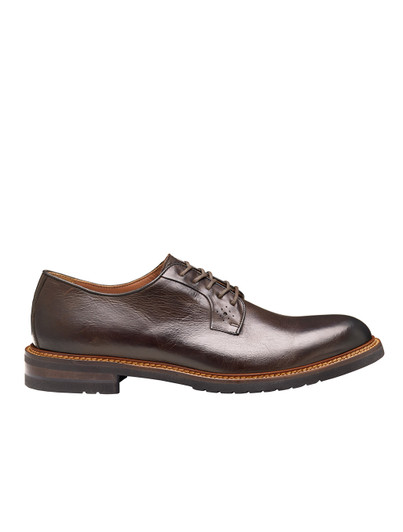Hartford Dark Brown Toe Shoe Johnston & Murphy