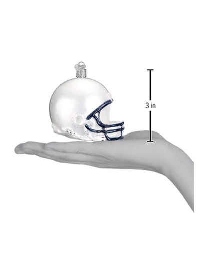 Penn State Blown Glass Christmas Ornament