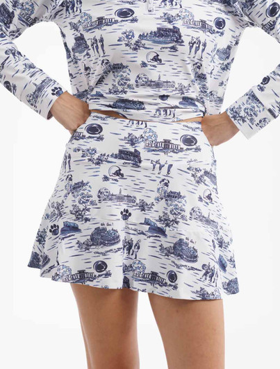 Womens Penn State Skort Smith and Quinn