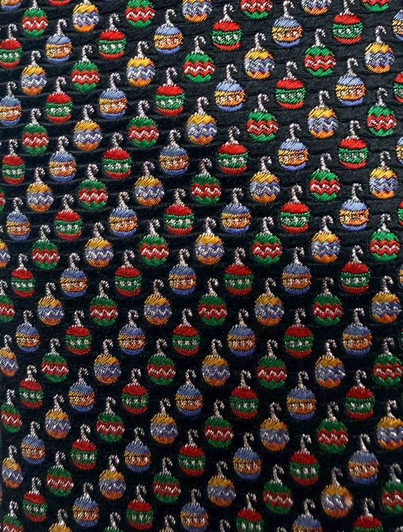 Silk Christmas Ornament Tie | JZ Richards