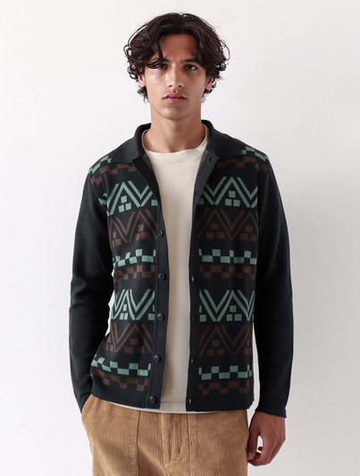 Peysa Stripe Long Sleeve Cardigan Far Afield