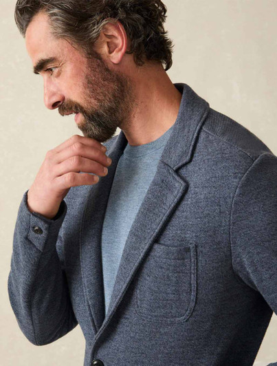 Faherty Brand Knit Blazer
