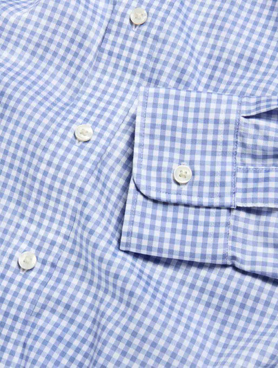 Mens Faherty Brand Gingham Sport Shirt