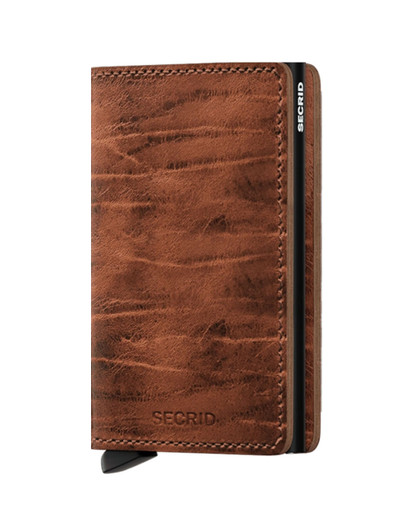 Secrid Dutch Martin Leather Slimwallet Whiskey