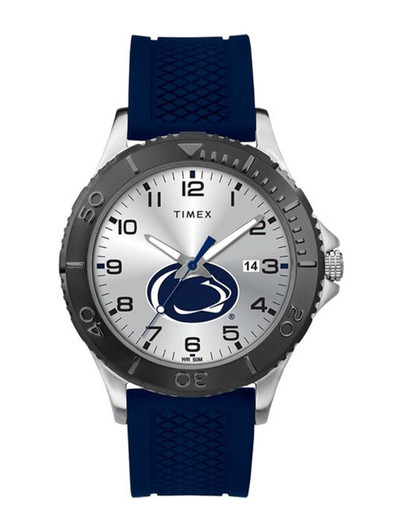 Penn State Timex Watch with Silicone Navy Strap - Gamer