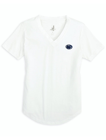Penn State Merediths V-Neck Tee | Johnnie-O