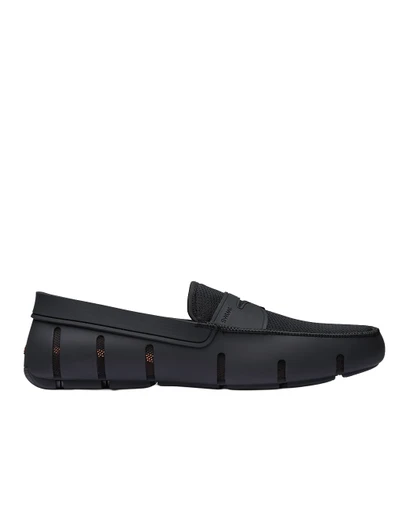SWIMS Water Friendly Black Penny Loafers