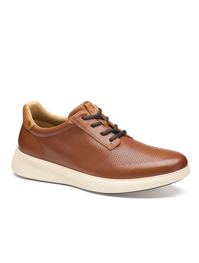 Ackerson Perfed Plain Toe Leather Shoe | Johnston & Murphy