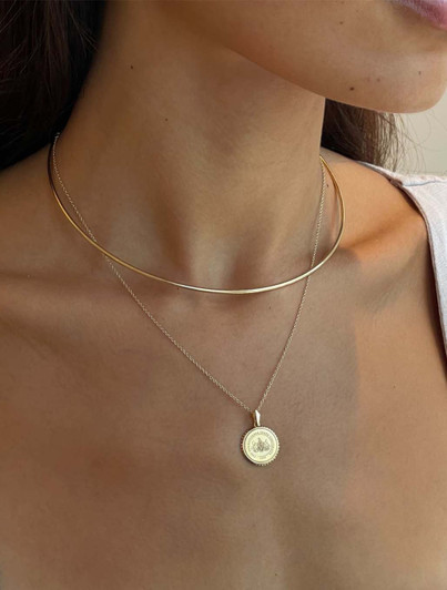 Penn State Sunburst Cavan Gold Seal Necklace | Kyle Cavan