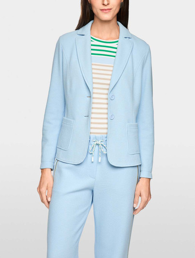 Pale Blue Blazer | Marc Cain