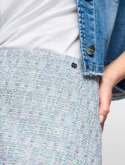 Tweed Skirt Marc Cain close up