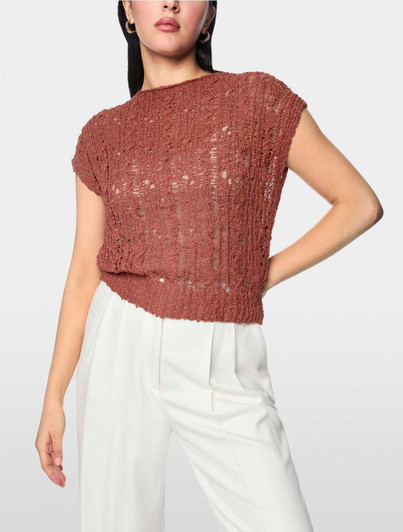 Short Sleeve Sweater | Marc Cain