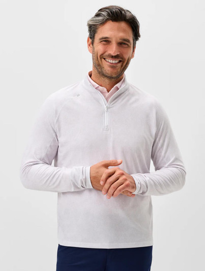 Viktor Camo Print Quarter Zip | Johnnie-O